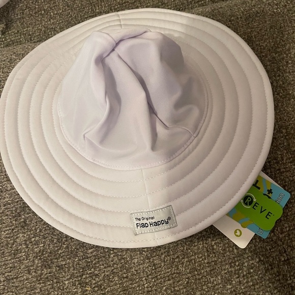 NWT The Original Flap Happy Hat UPF 50+ white - Picture 4 of 7